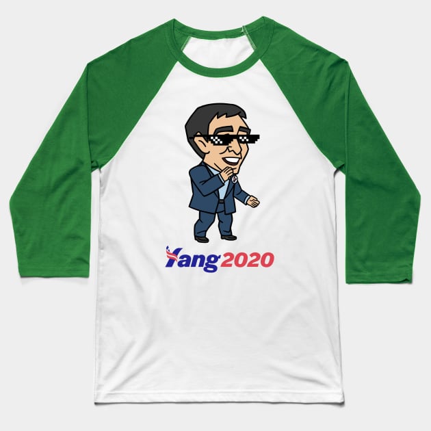Yang - Pardon on 4/20 Baseball T-Shirt by twenty20tees